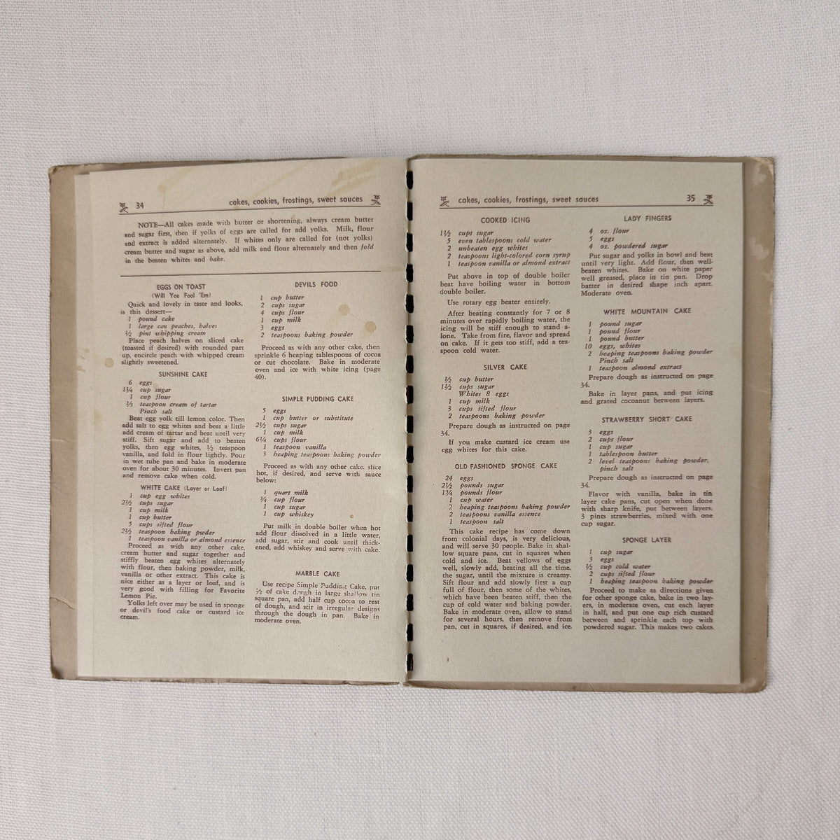 1940's/50's 'Old New Orleans Recipes...’ Vintage Cookbook