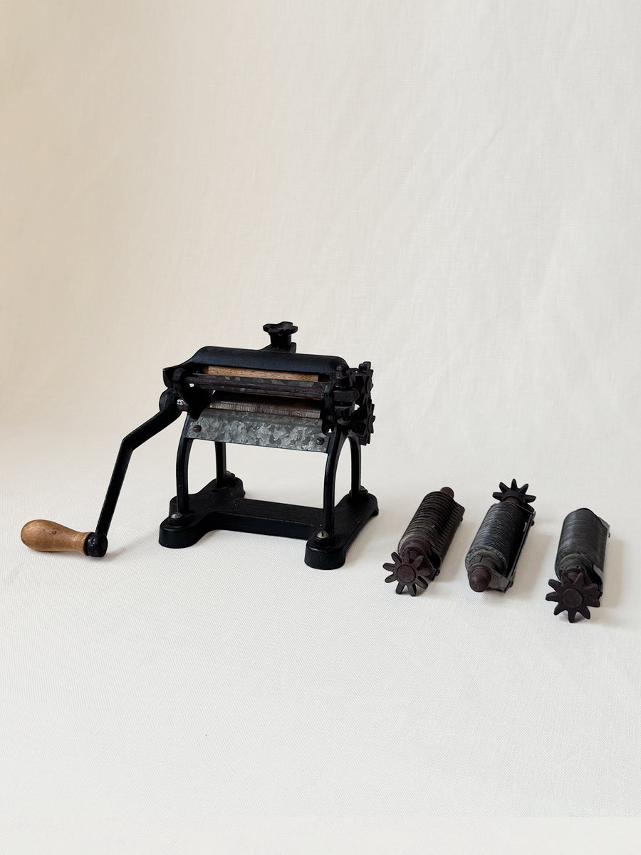 Early 1900's Cast Iron Pasta Roller
