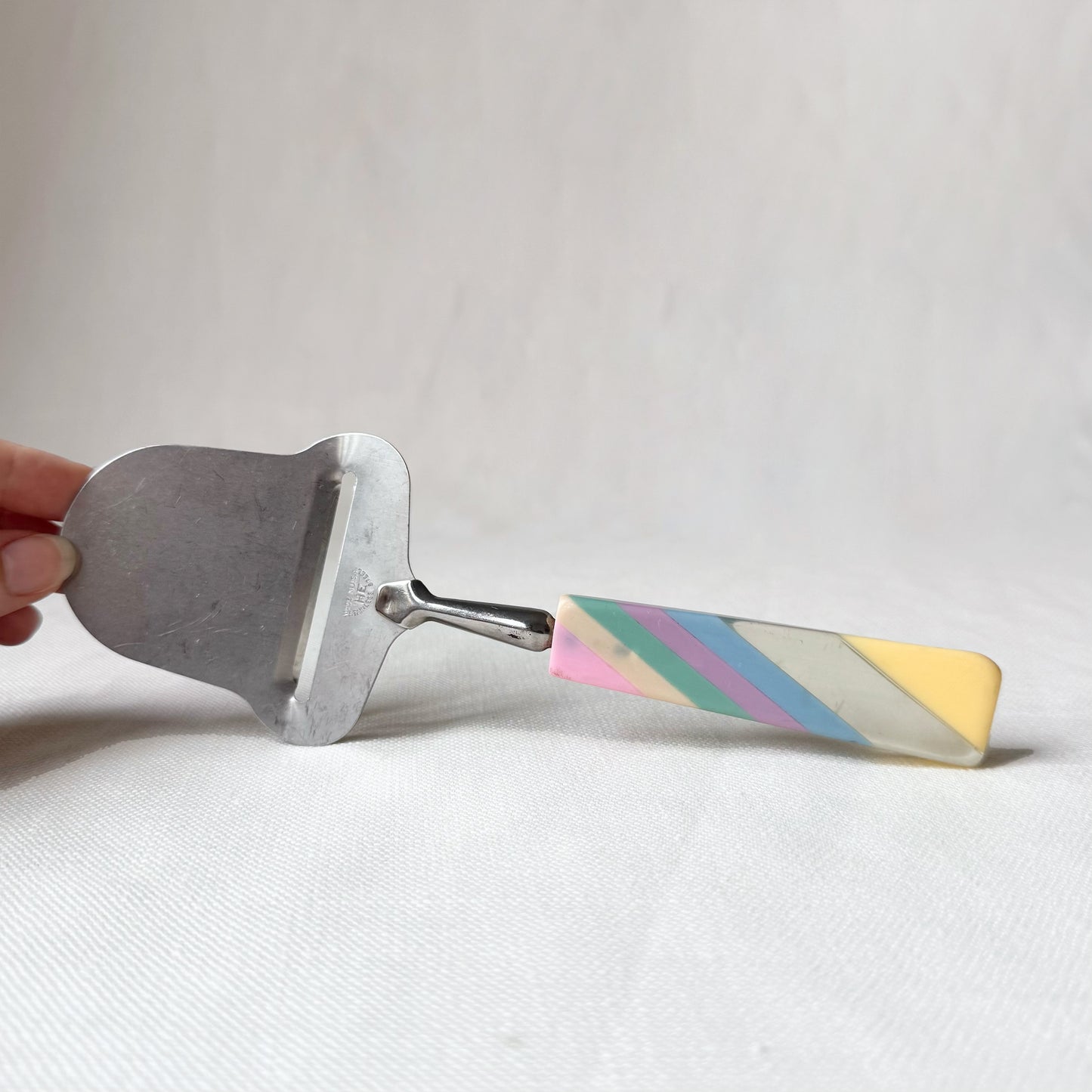 Pastel Striped Cheese Slicer