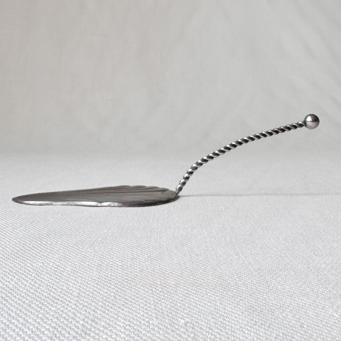 Antique Silver Pie Server