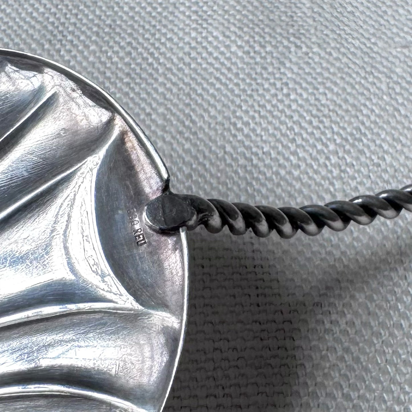 Antique Silver Pie Server