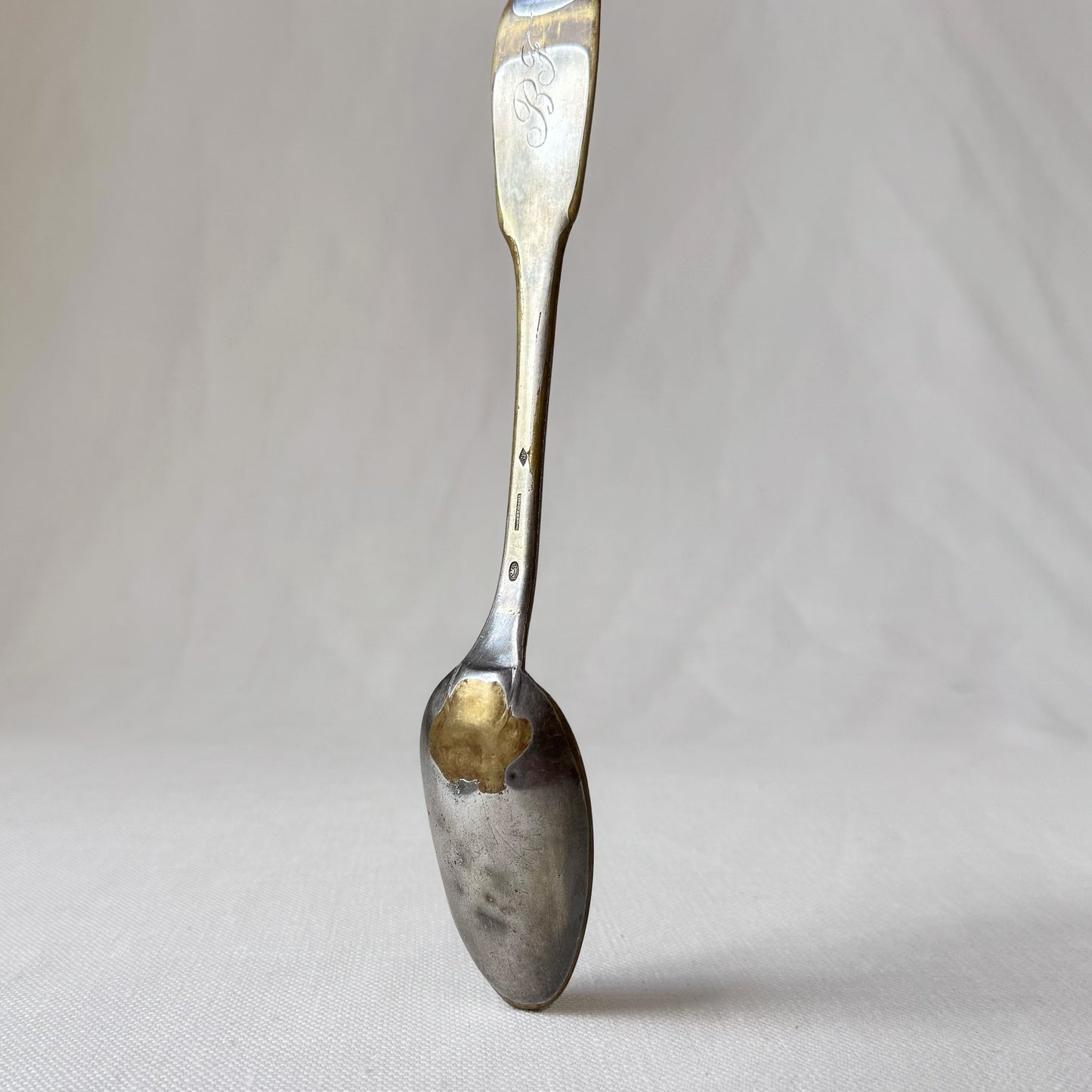19th Century French Plating Spoon