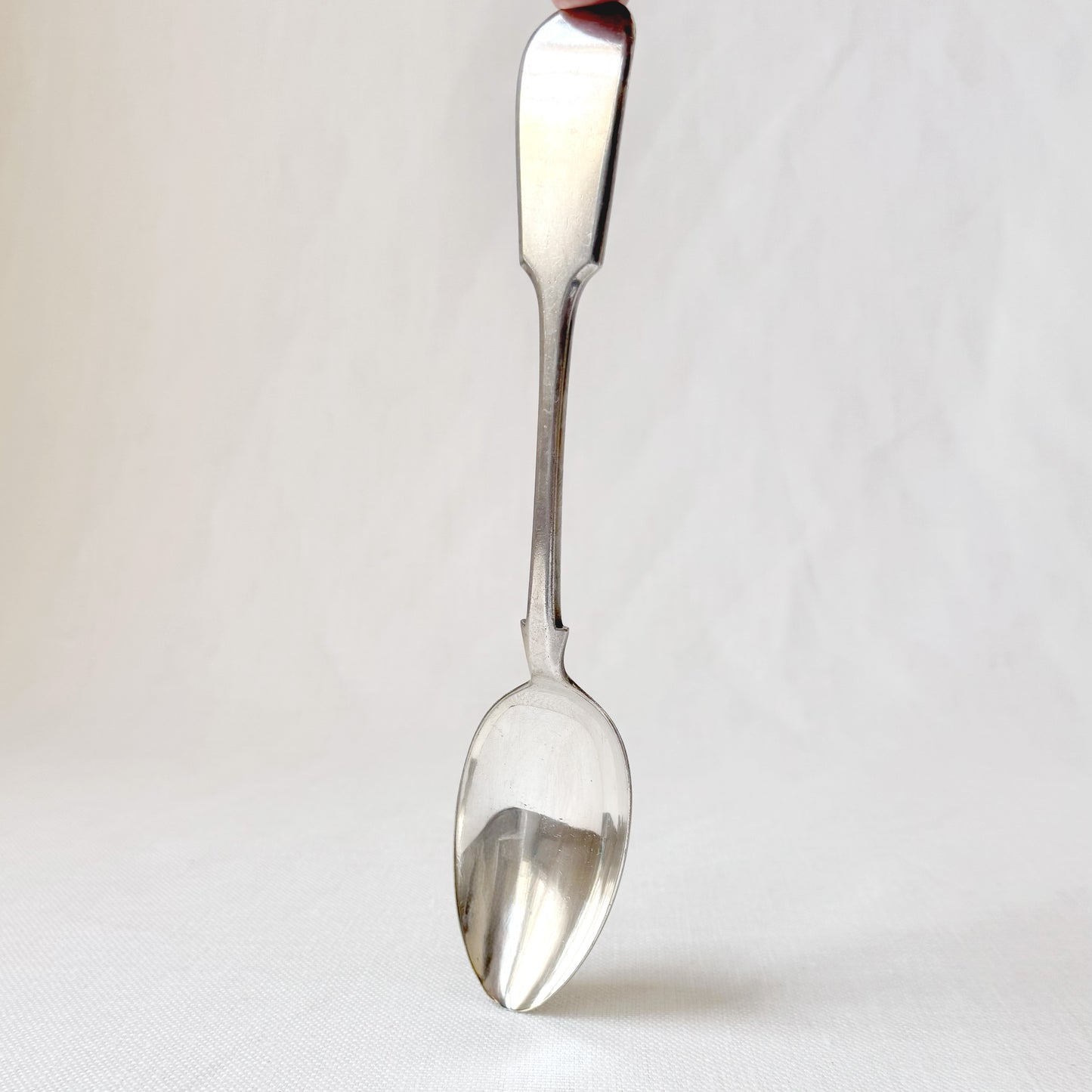 R & B Silver Plate Serving Spoons