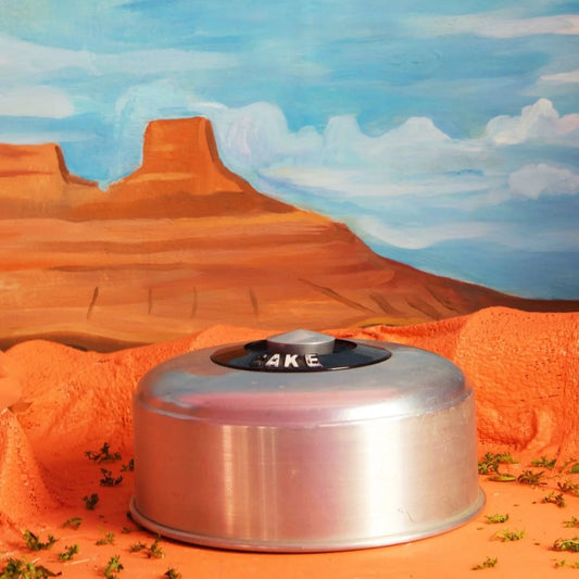 MCM 'Cake' Aluminum Cloche
