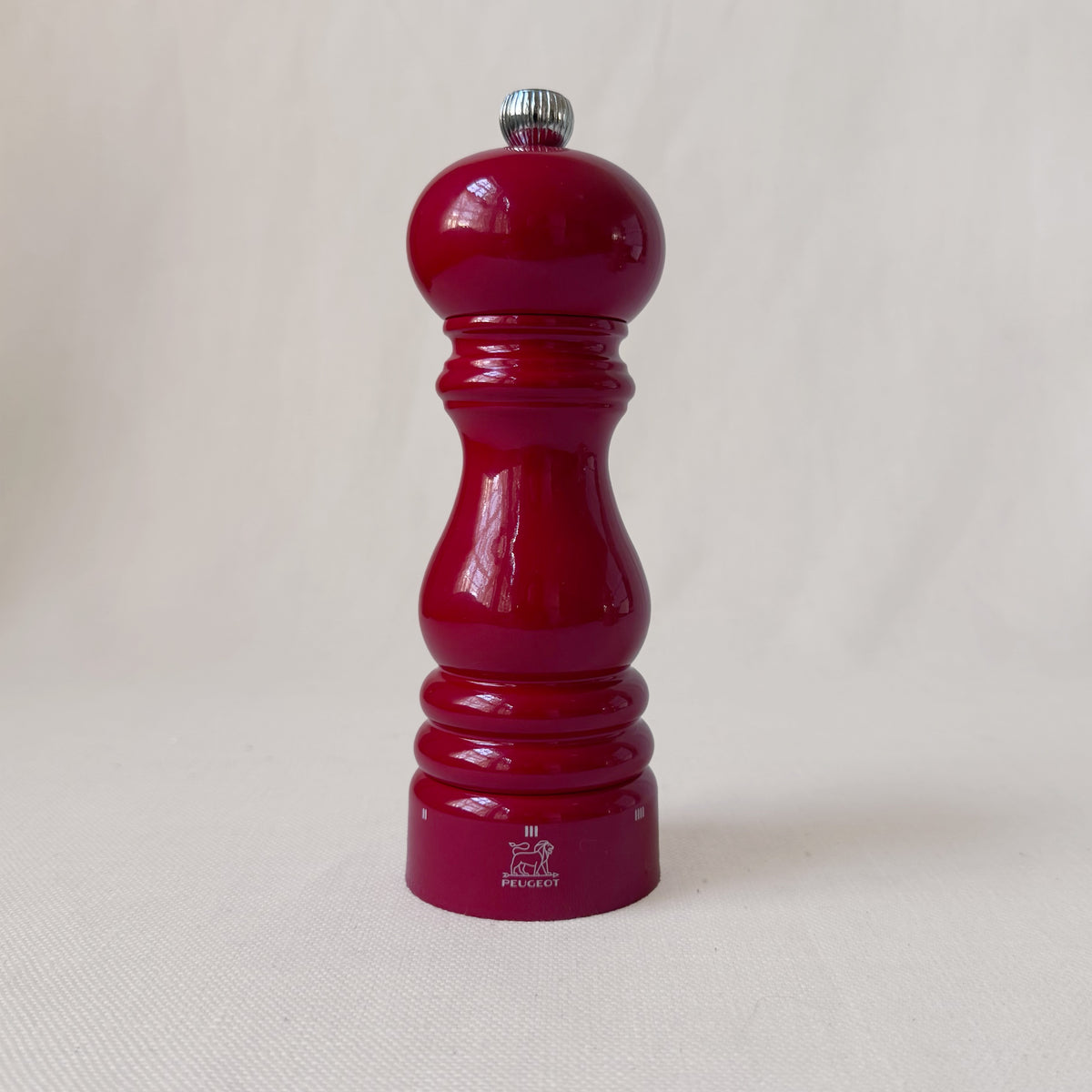 New Peugeot Red Gloss 7" Pepper Mill