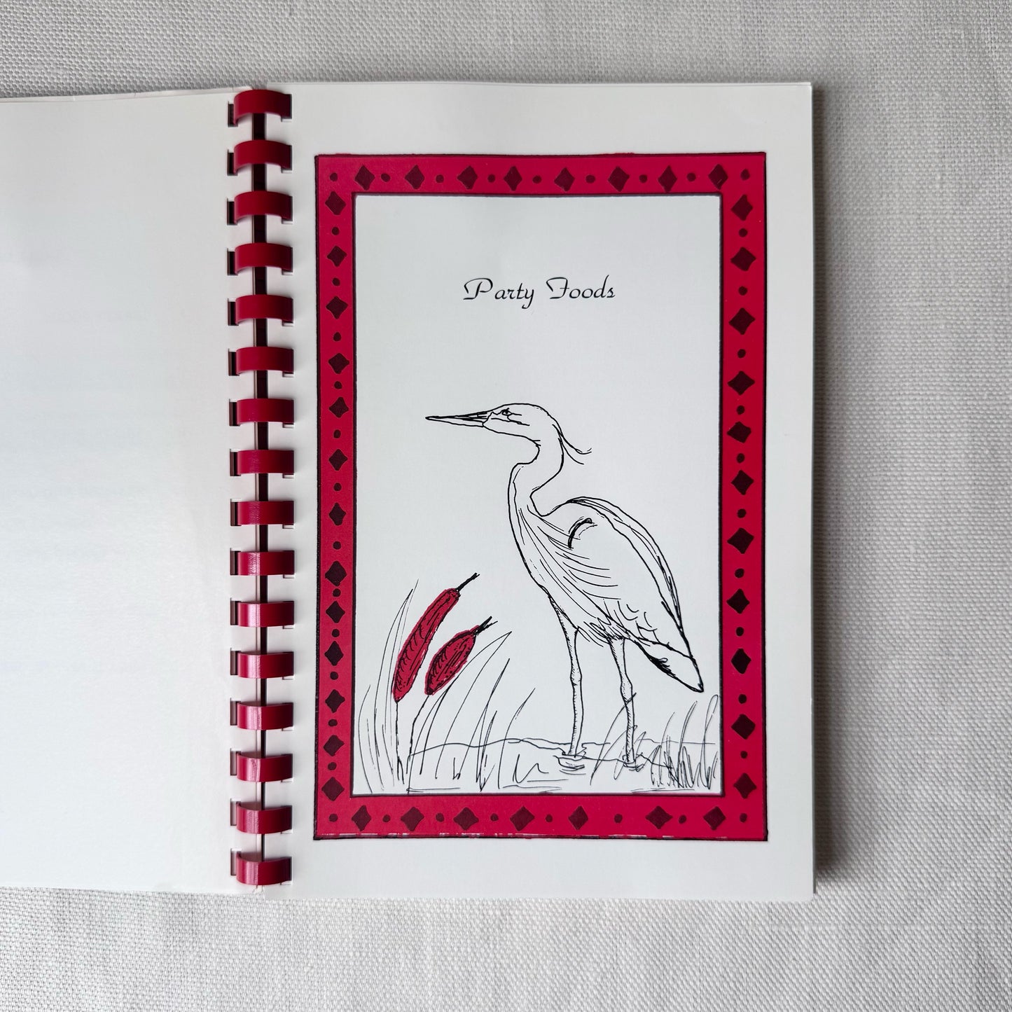 1980's 'Reflections on the Tchefuncta' Vintage Cookbook