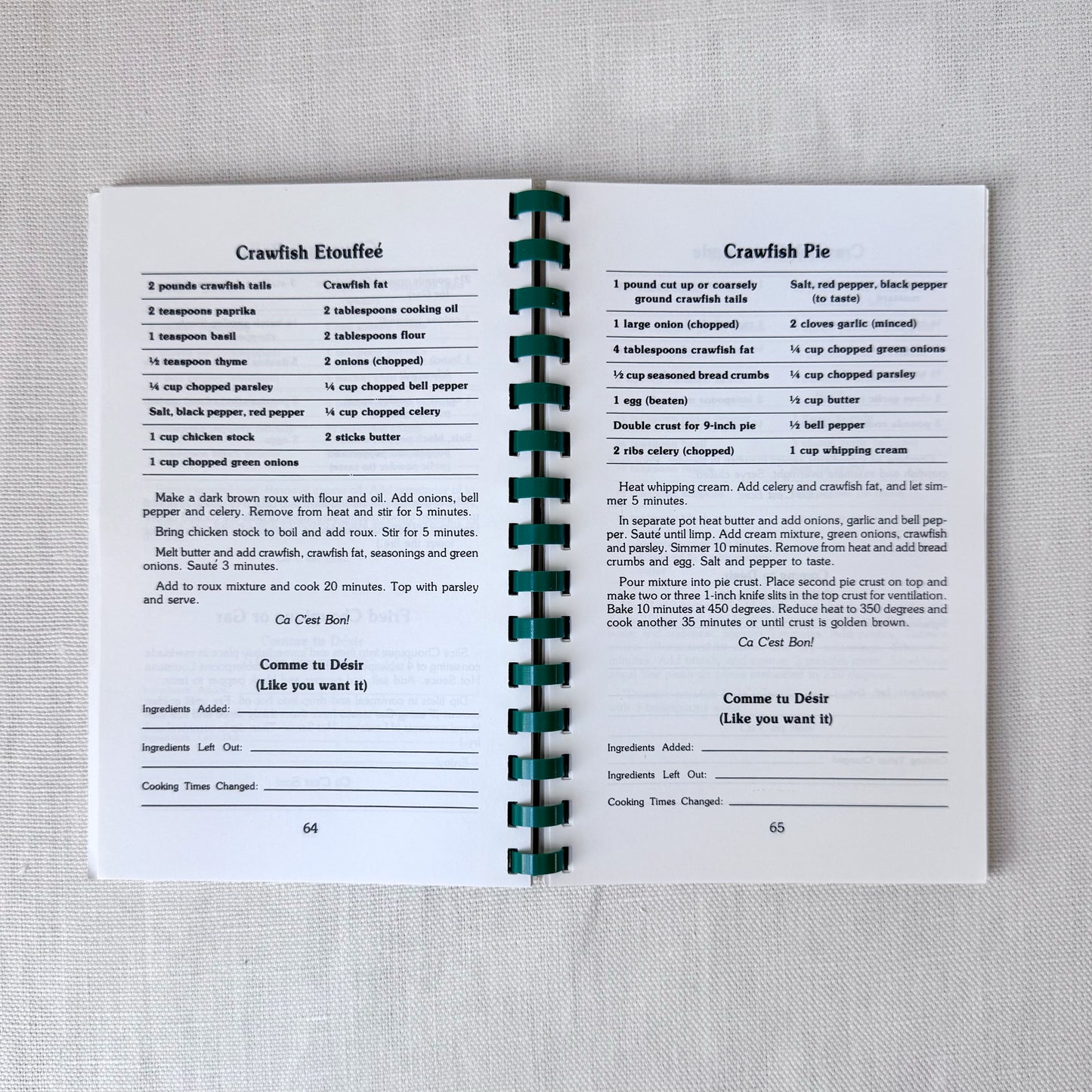 Roger's Cajun Cookbook