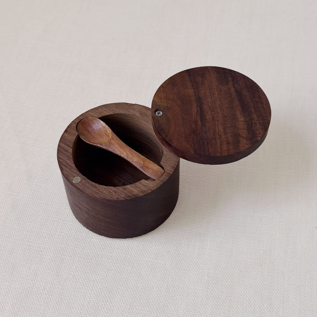 New Wooden Salt Cellar