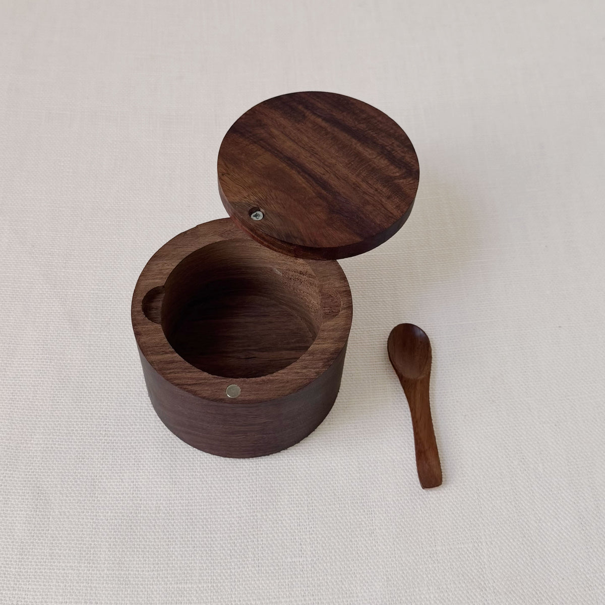 New Wooden Salt Cellar