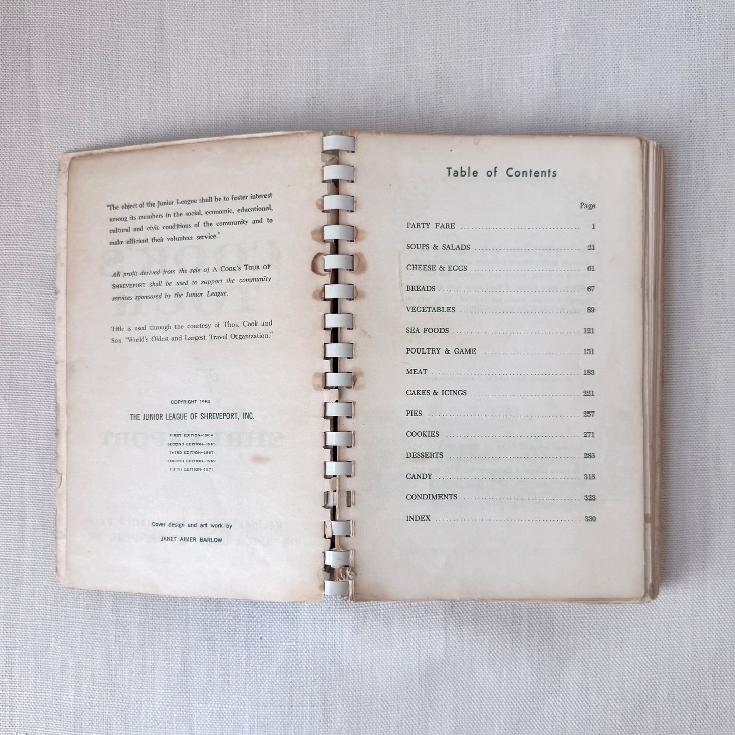 'A Cook’s Tour of Shreveport' Cookbook