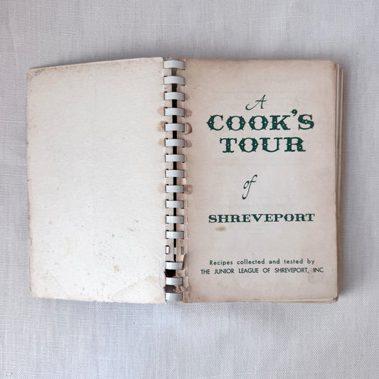 'A Cook’s Tour of Shreveport' Cookbook