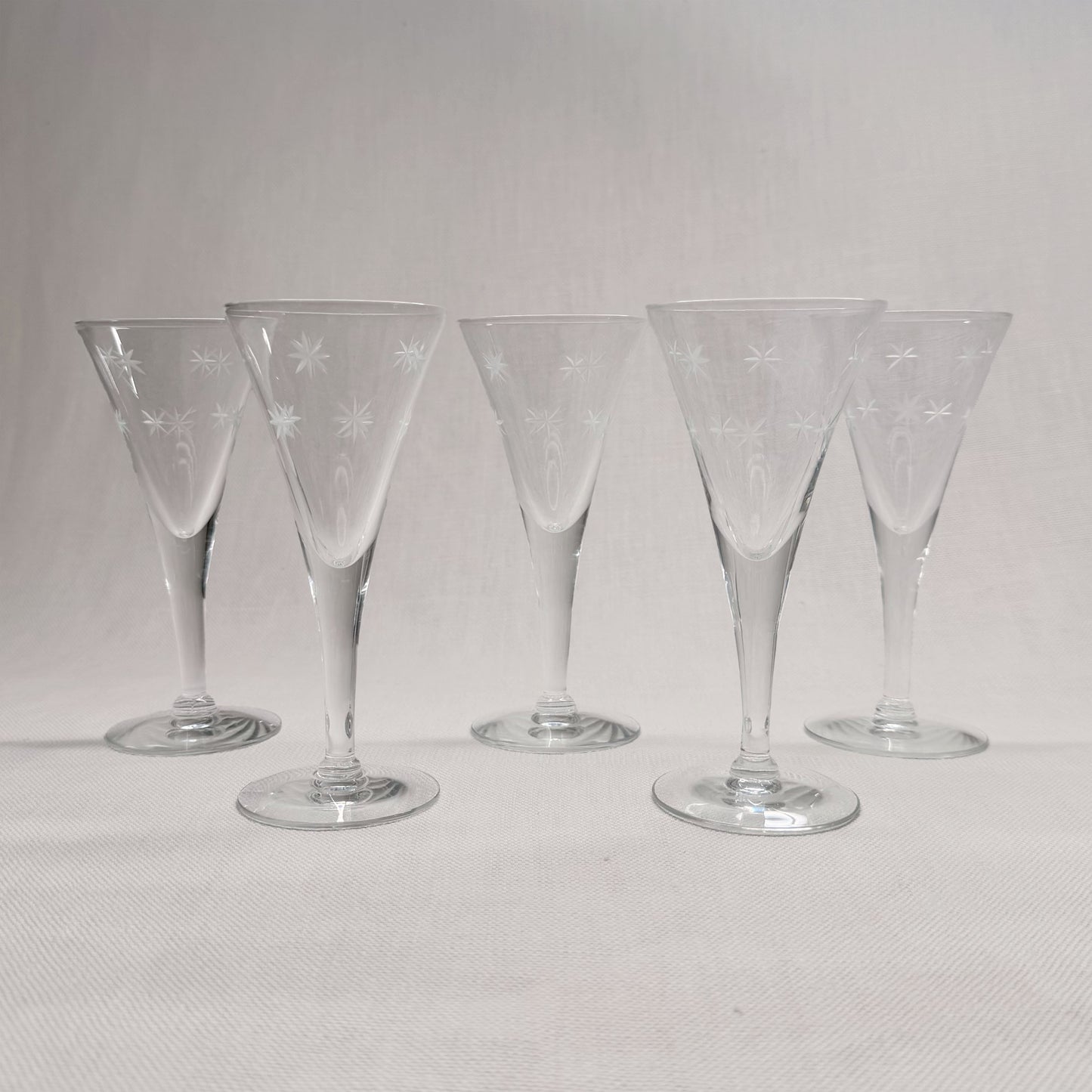 MCM Atomic Star Cordial Glasses