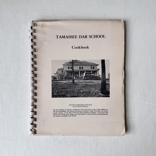 'Tamassee Dar School' Cookbook