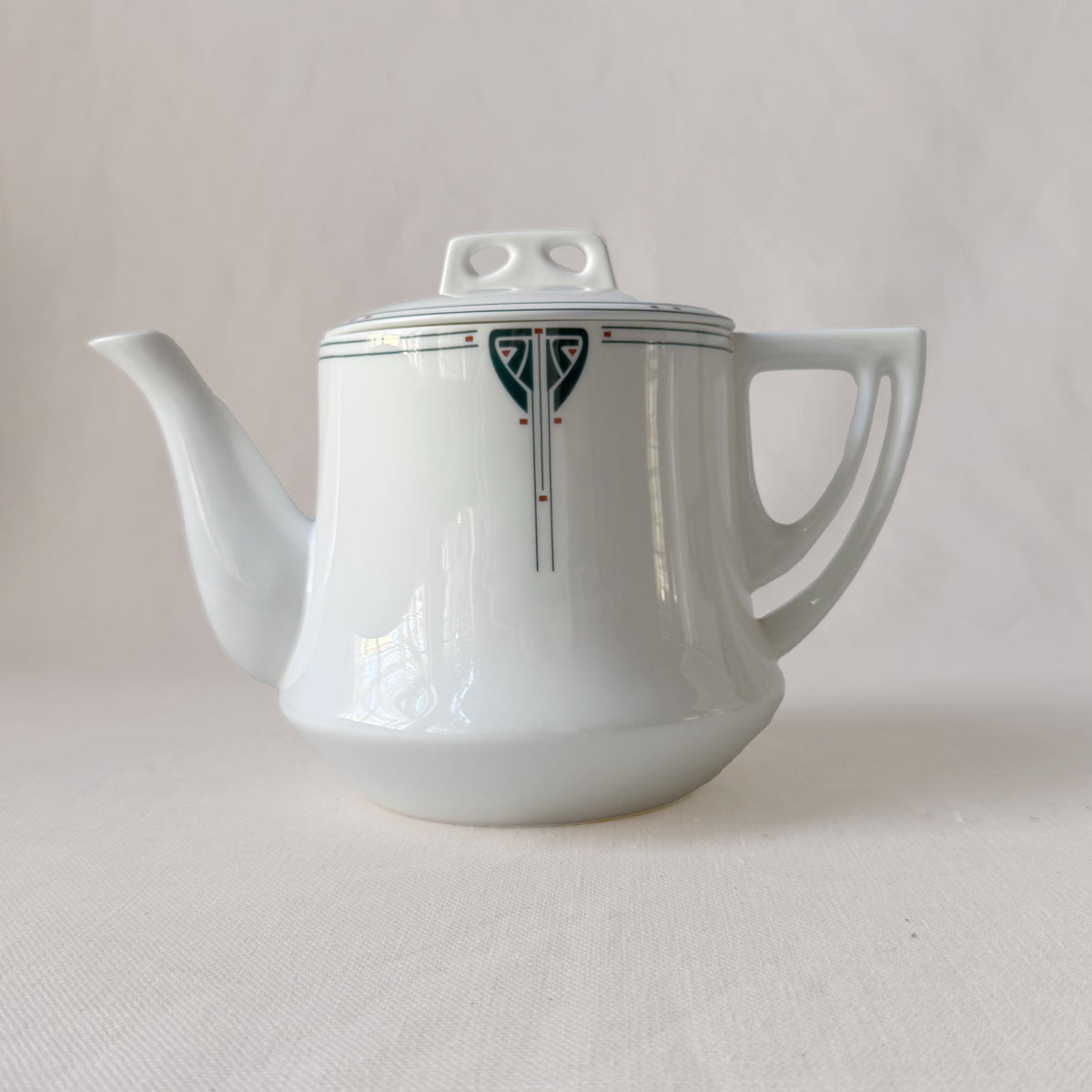 Vintage 'Dard Hunter' Viennese Pendant Tea Pot