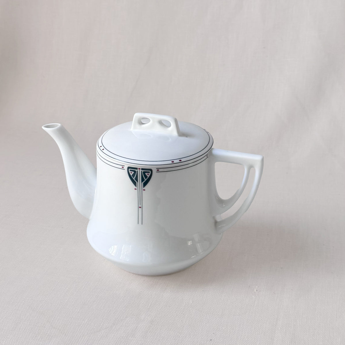 Vintage 'Dard Hunter' Viennese Pendant Tea Pot