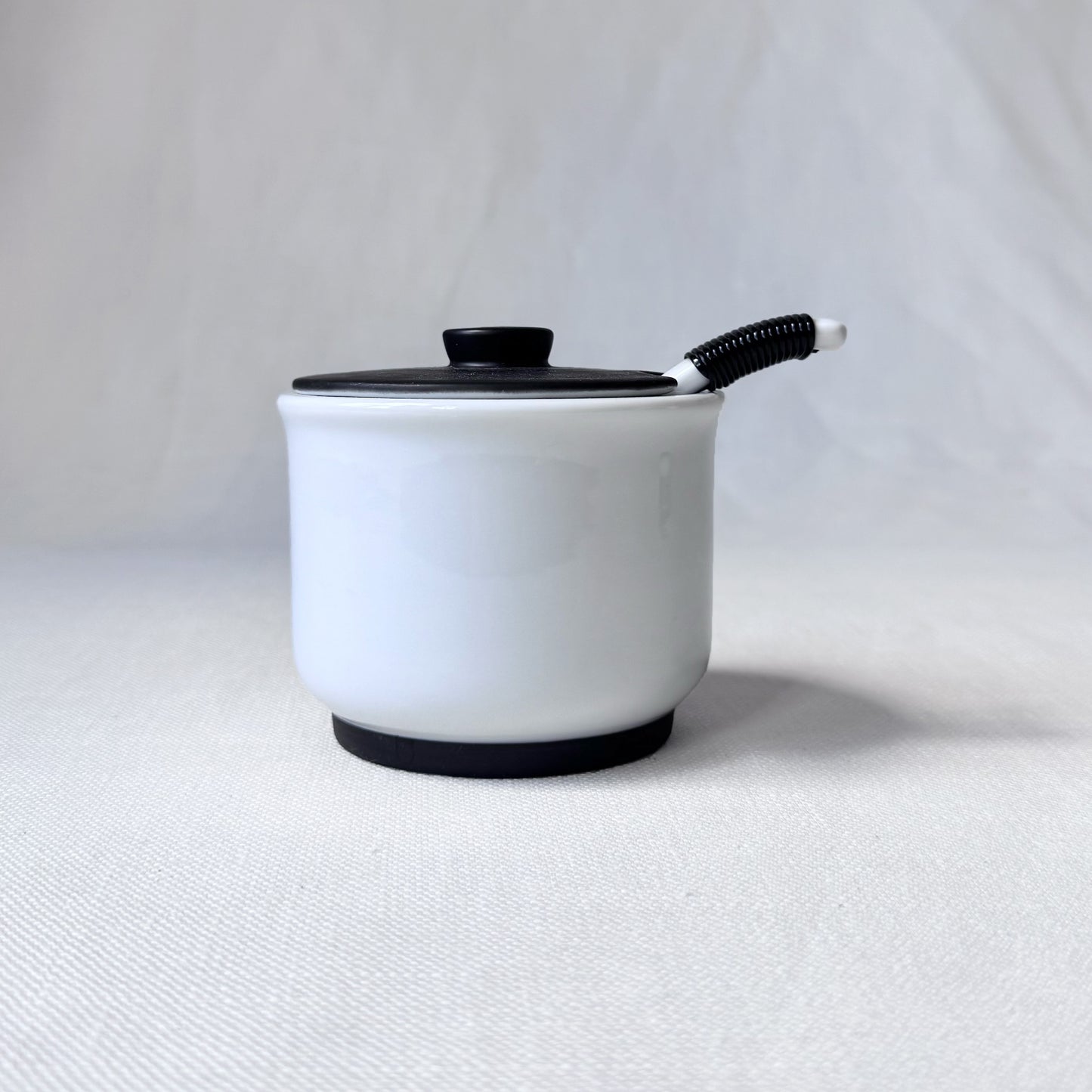 'Holt Howard' Minimalist Black & White Tea Set
