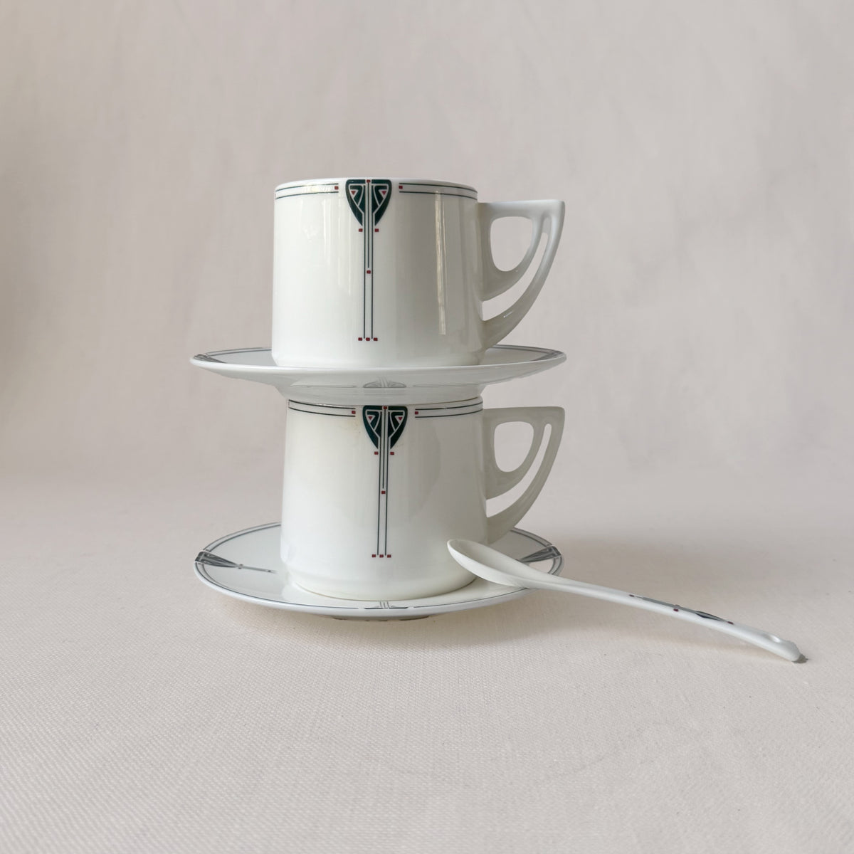 Vintage 'Dard Hunter' Viennese Pendant Tea Pot