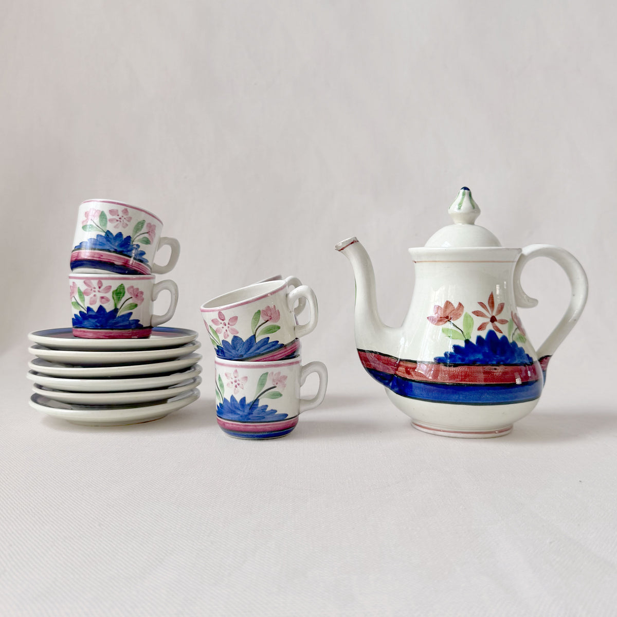 1930's 'Andrea Galvani' Hand Painted Tea/Coffee Set