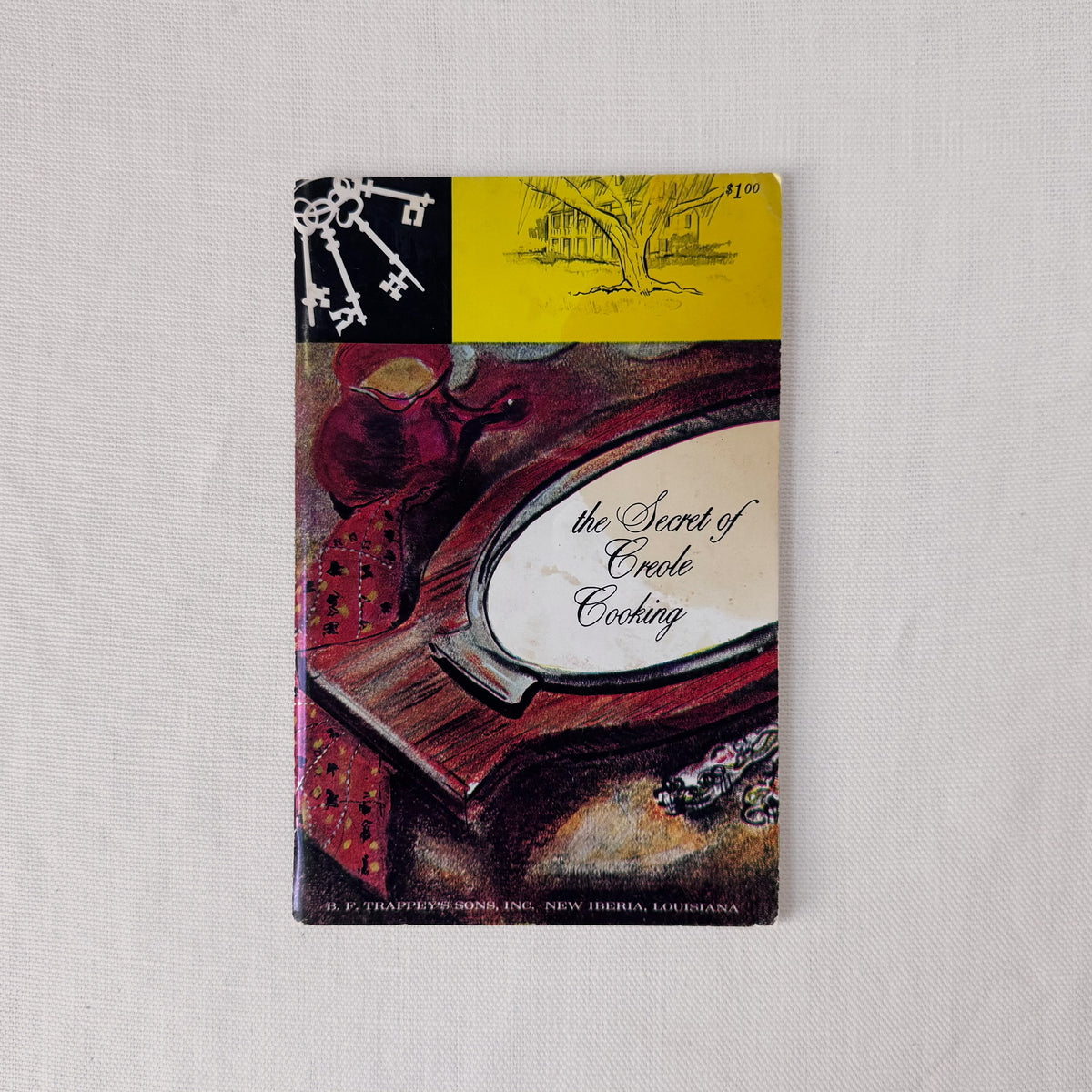 Vintage 'The Secret of Creole Cooking’ Trappey’s Promotional Recipe Cookbook