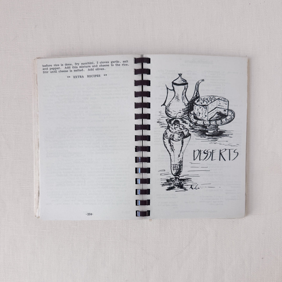 1984 'Des Allemands Catfish Festival' vintage cookbook