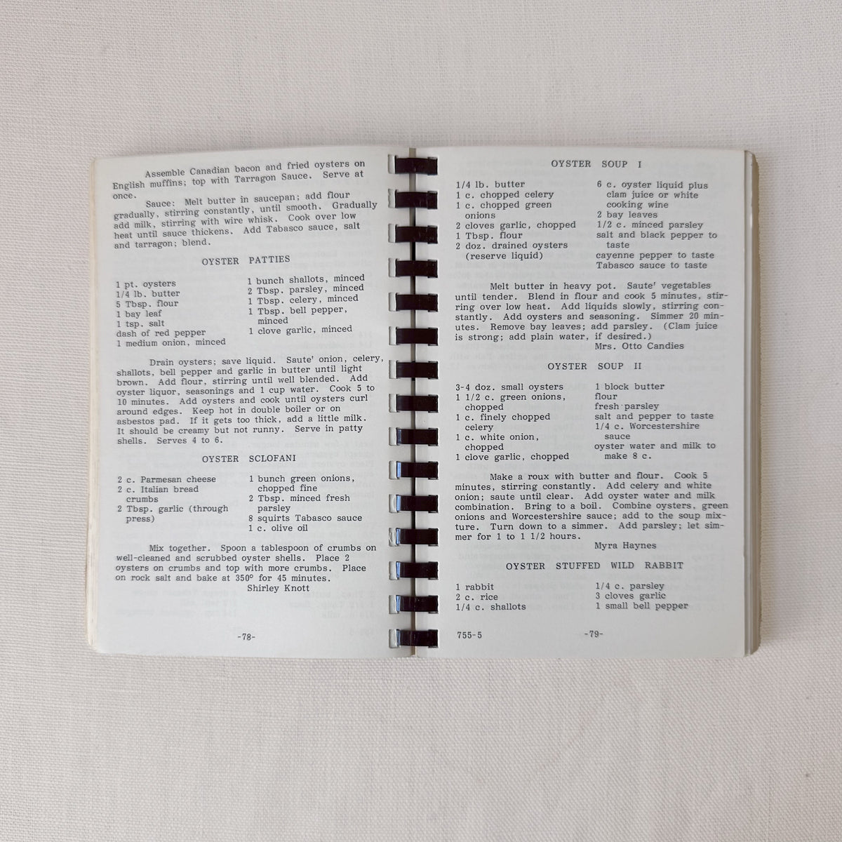 1984 'Des Allemands Catfish Festival' vintage cookbook