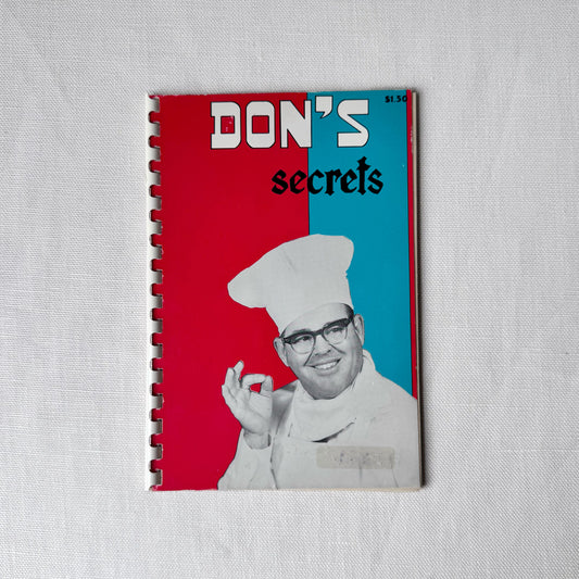 1950's 'Don's Secret's' Cajun Cookbook