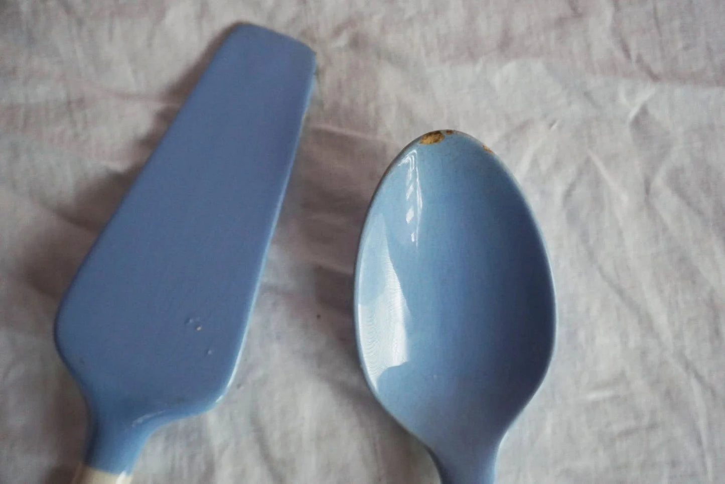 1930s Cake Server and Spoon