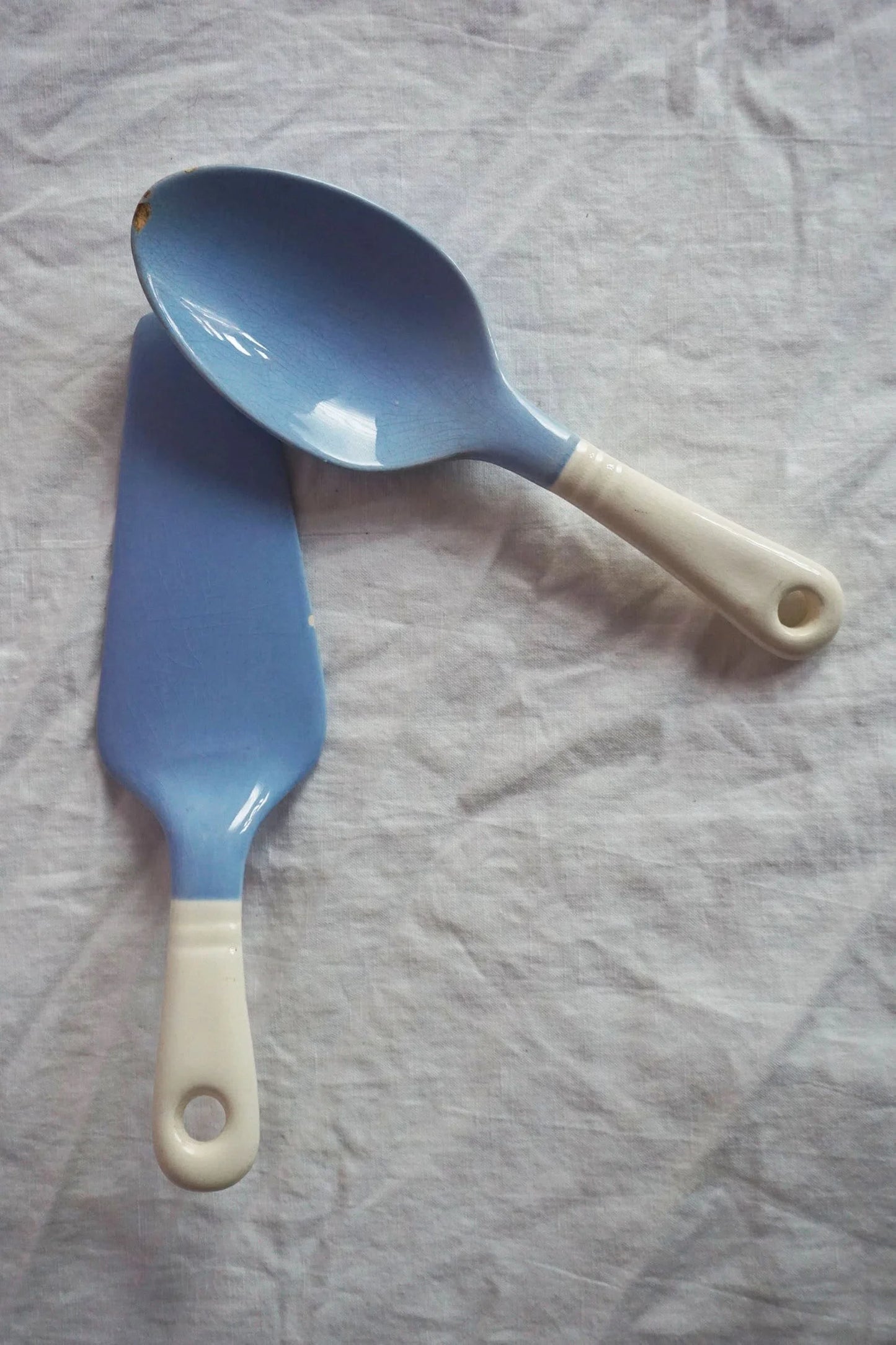 1930s Cake Server and Spoon