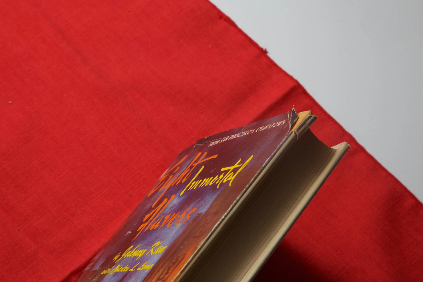 Eight Immortal Flavors Cookbook - Signed by Johnny Kan